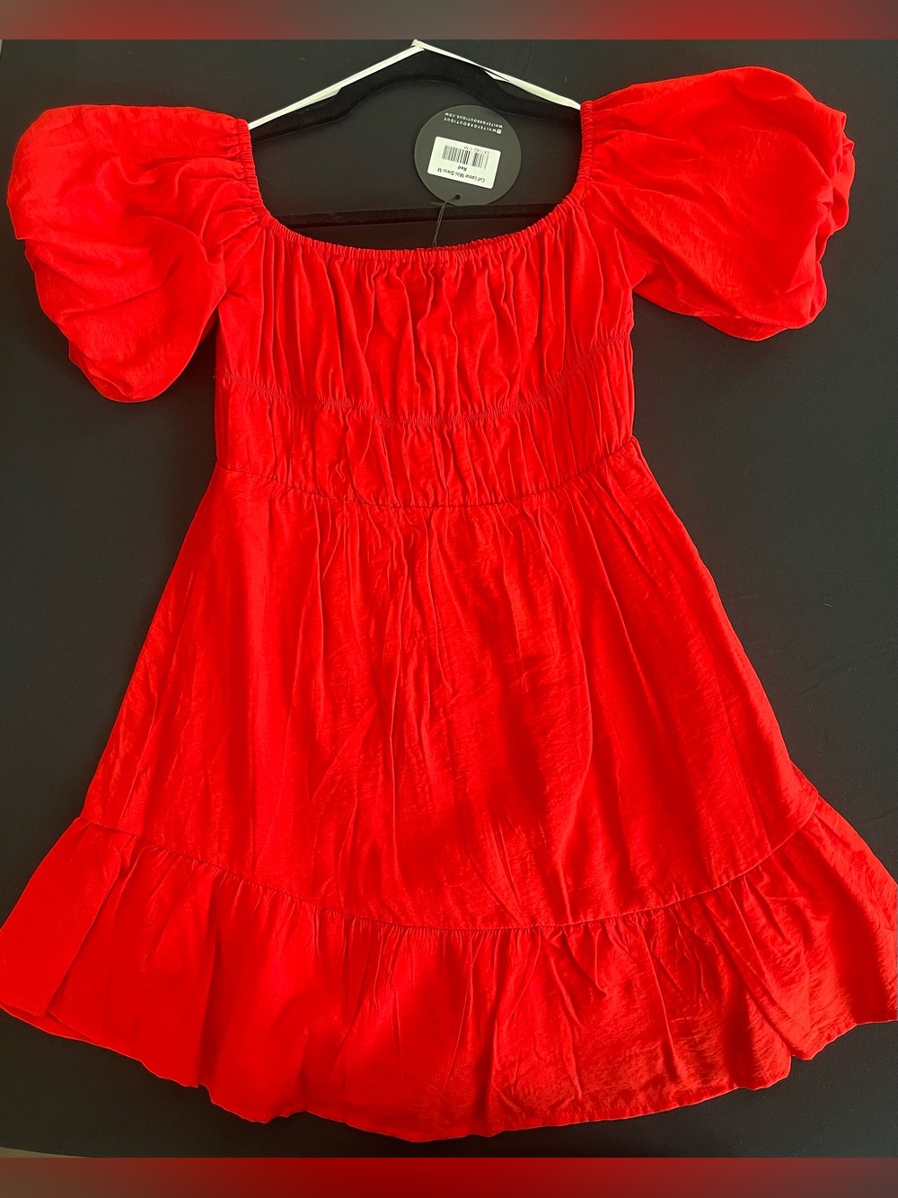 White Fox Cut Loose Mini Dress